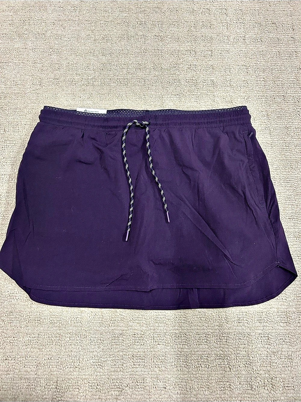 Wove in KOR Women's Purple Mini Skirt Size Extra Large NWT